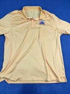 Harriton Mens Yellow First Responders Golf Classic Polo Shirt 2XL